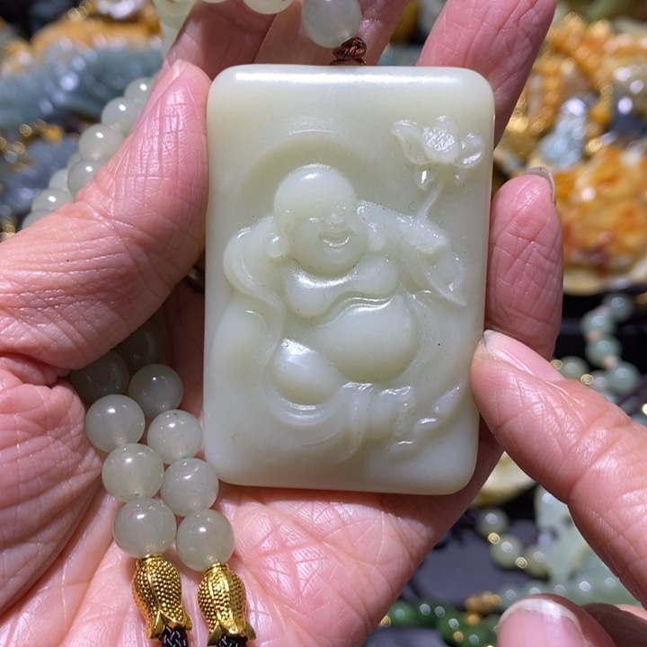 岫玉岫玉吊坠未镶嵌