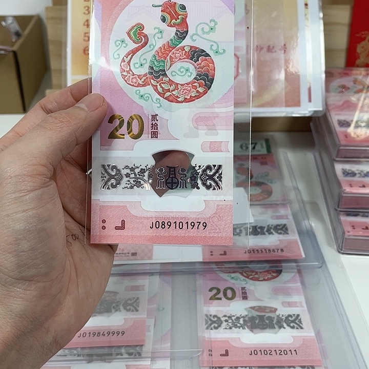 塑料蛇钞-1979—-/——————