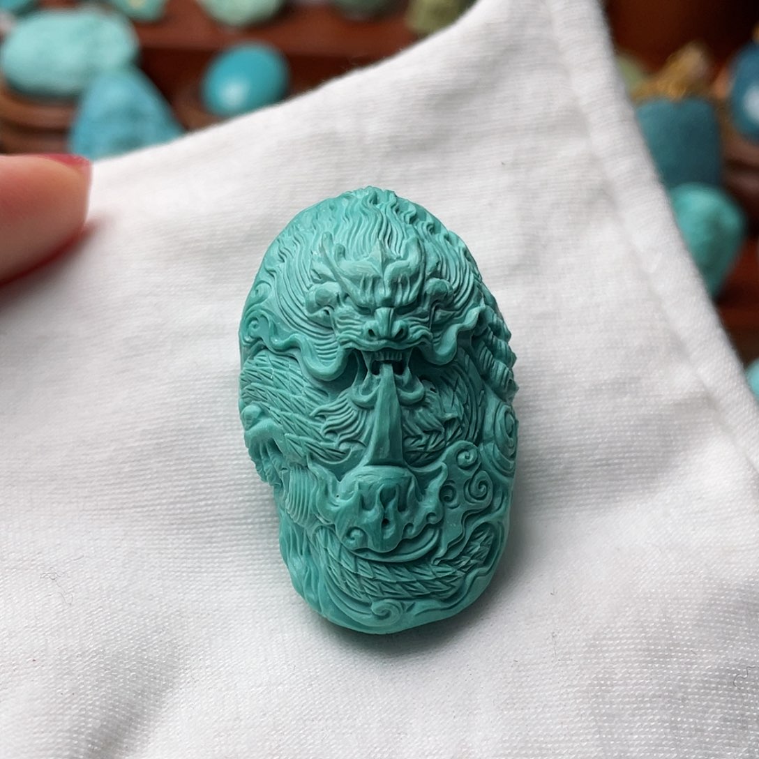 绿松石珠宝奇石未镶嵌