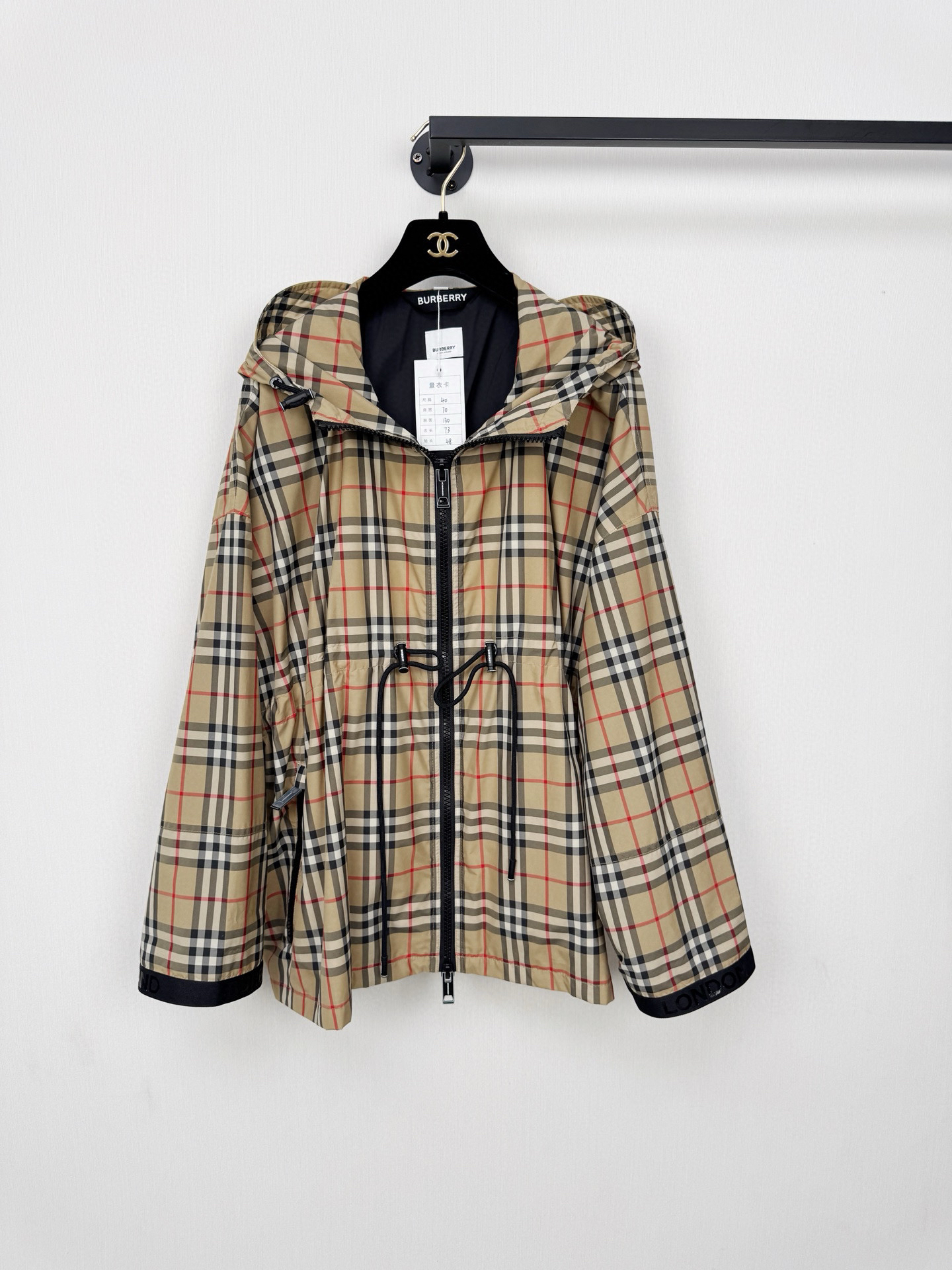 99新 BURBERRY/博柏利 Burberry格子外套 99新 