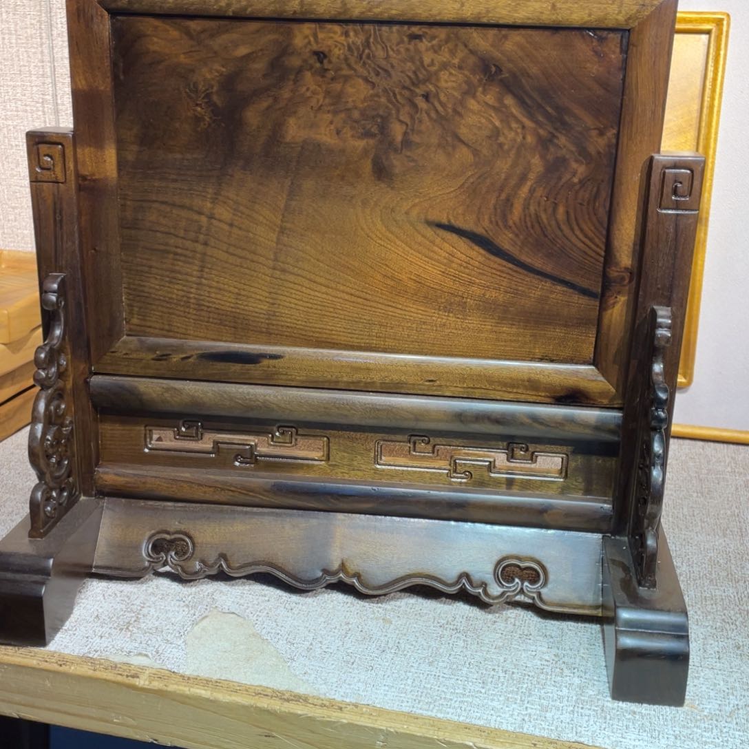 楠木（金丝楠）其他长*空迷你屏风