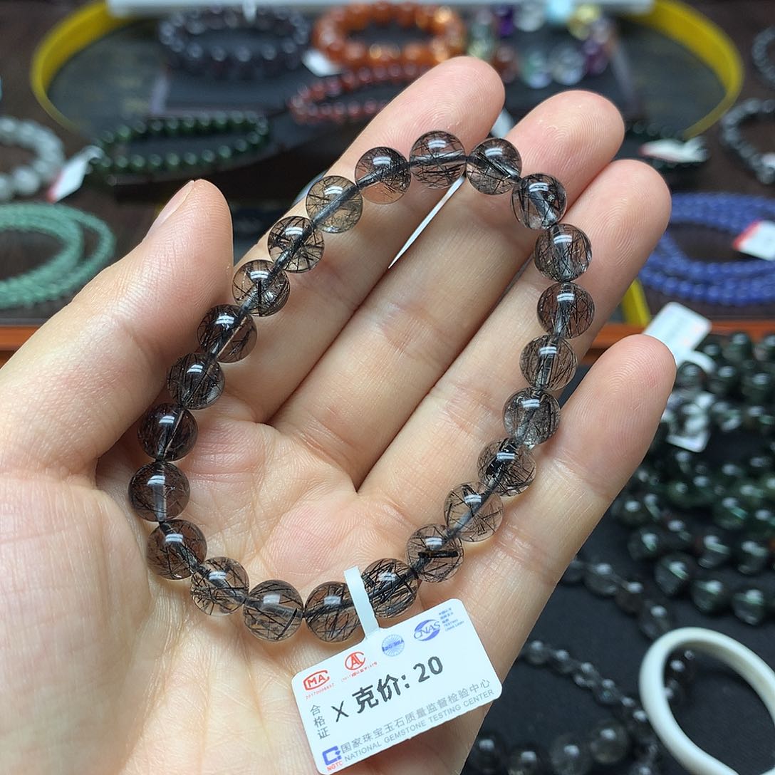 水晶手链未镶嵌手链