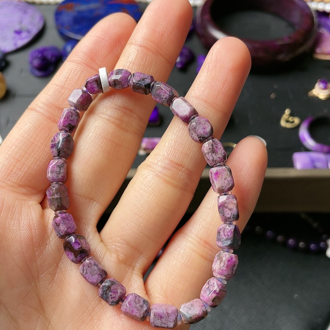 苏纪石（舒俱来）手链未镶嵌