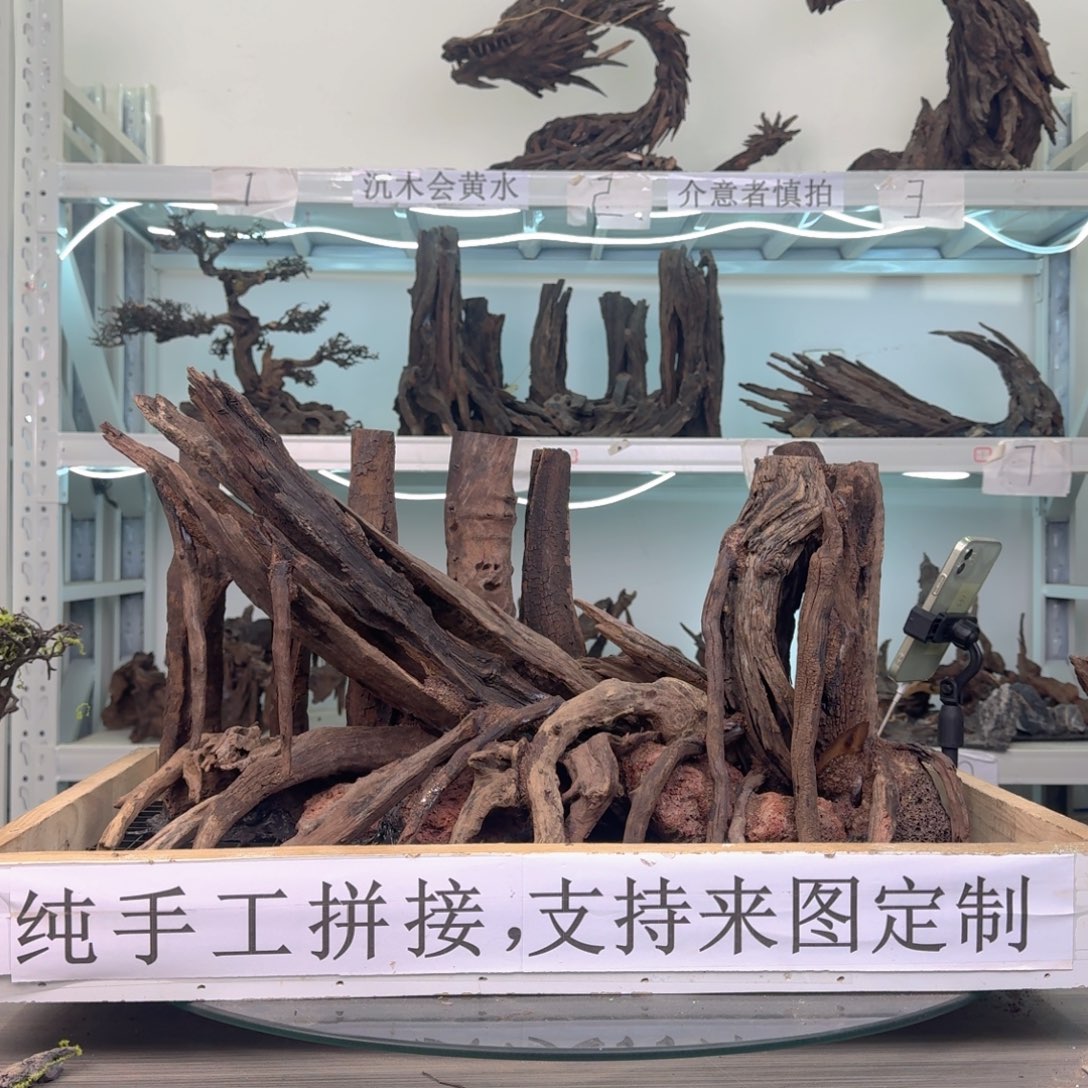 鸿***室沉木造景沉木造景