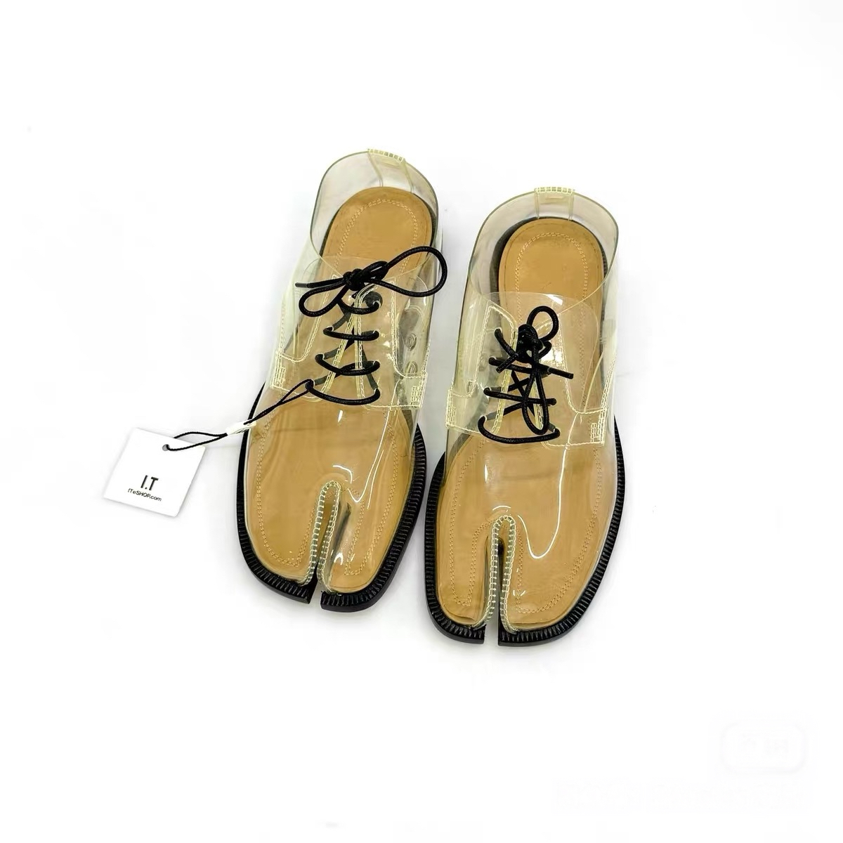 未使用 Maison Margiela/梅森马吉拉 tabi透明德比鞋女鞋35码2800