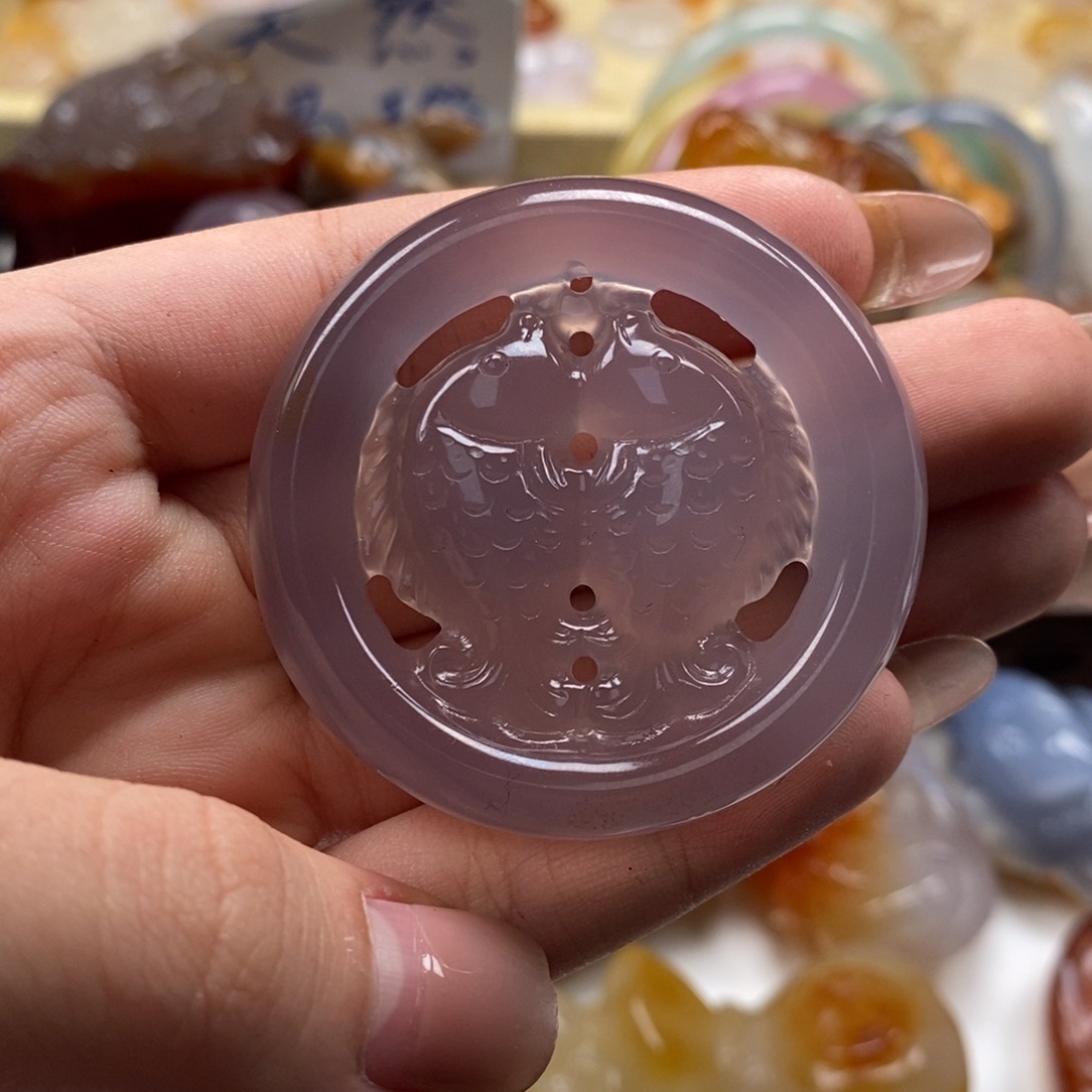 玛瑙/玉髓未镶嵌颈饰
