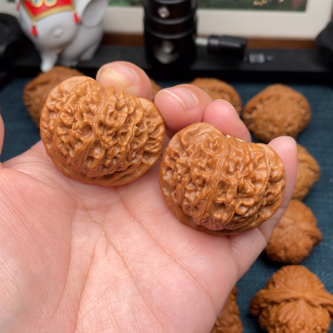 文玩核桃把件全品宫灯41