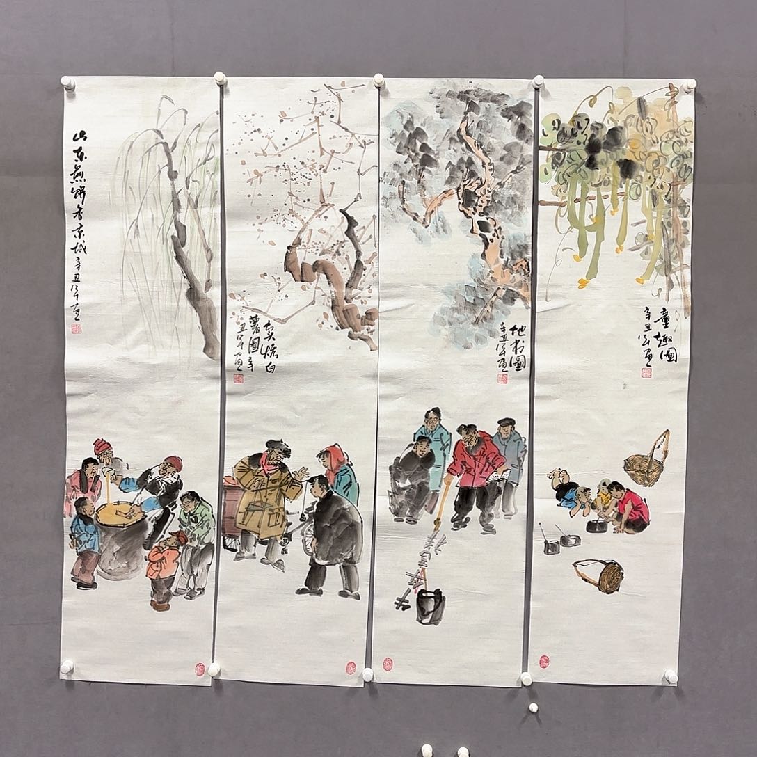国画国画纯手绘作品请放心去藏