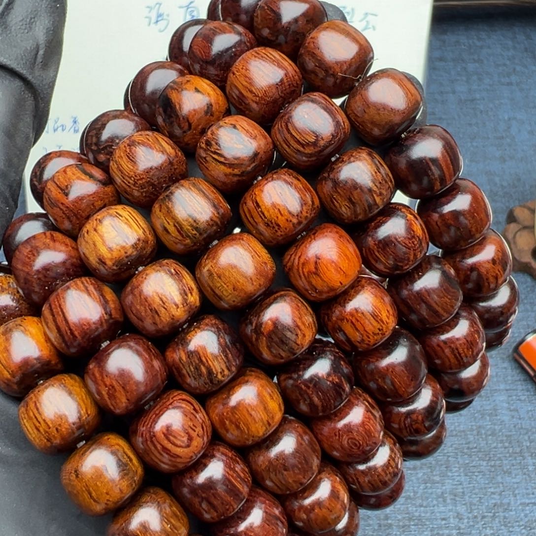 木海南红降花梨公1.0黑金超一档