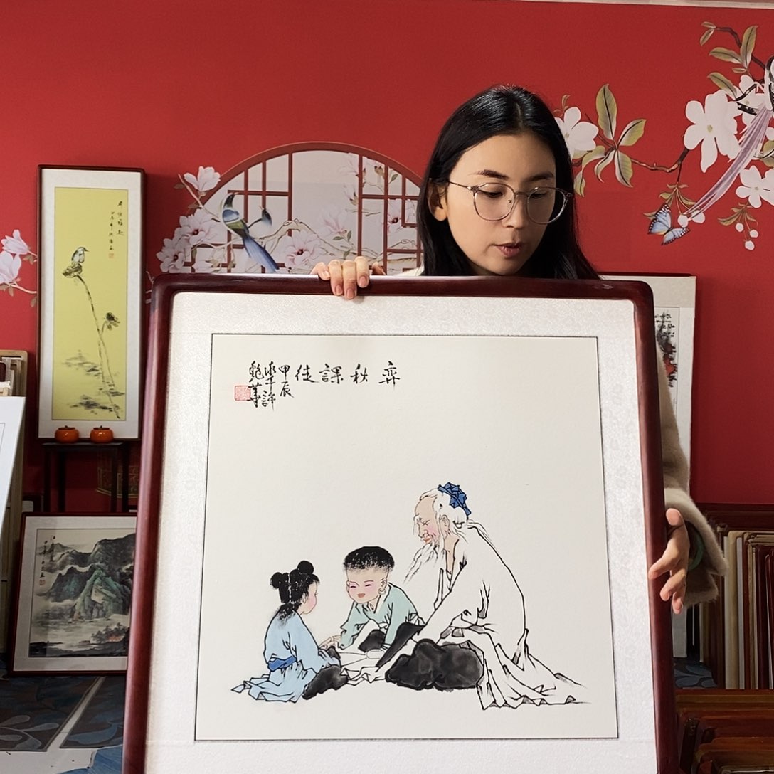 国画手写手绘62✖️62国画作品