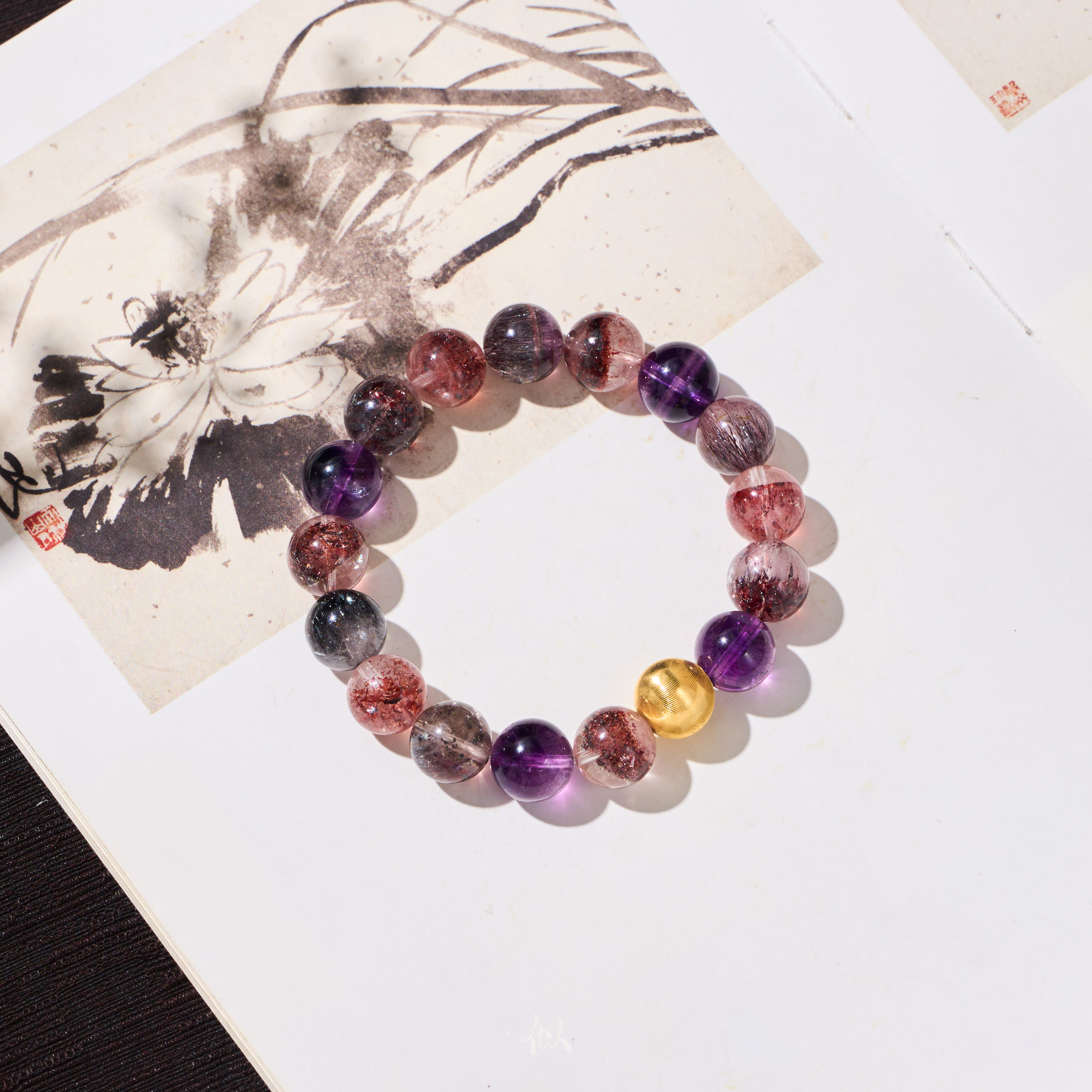 【予尘】·似梓珠宝· 18k超七手串 SZCC2050263