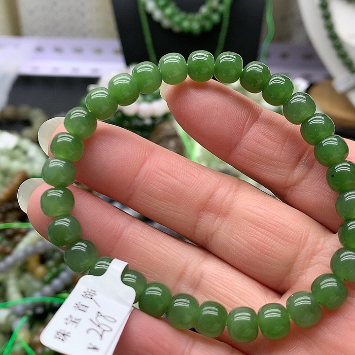 【闪购商品】和田玉手链未镶嵌7