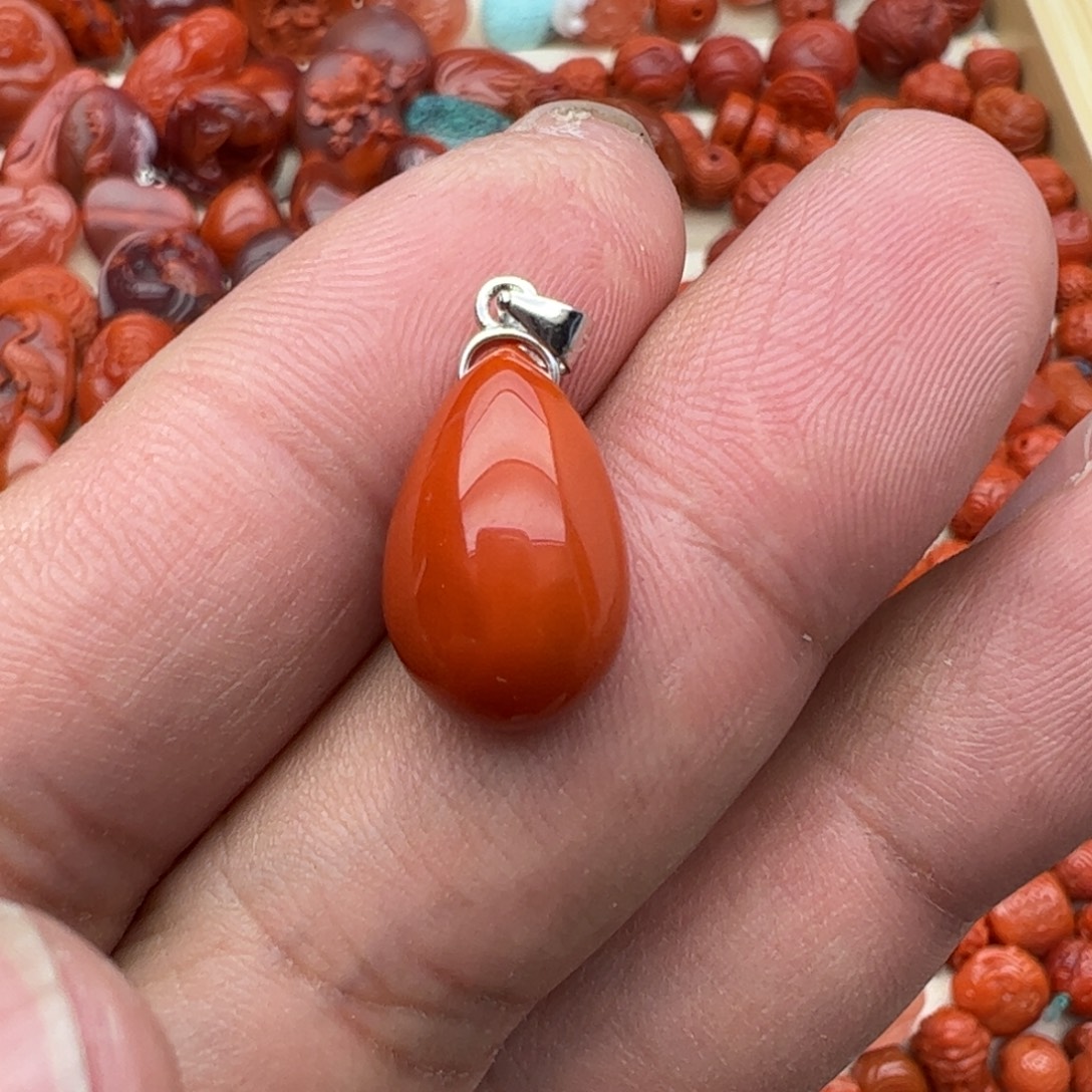 南红玛瑙未镶嵌配饰