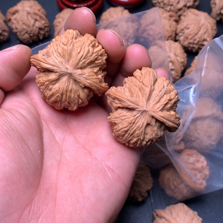 文玩核桃把件44磨盘48