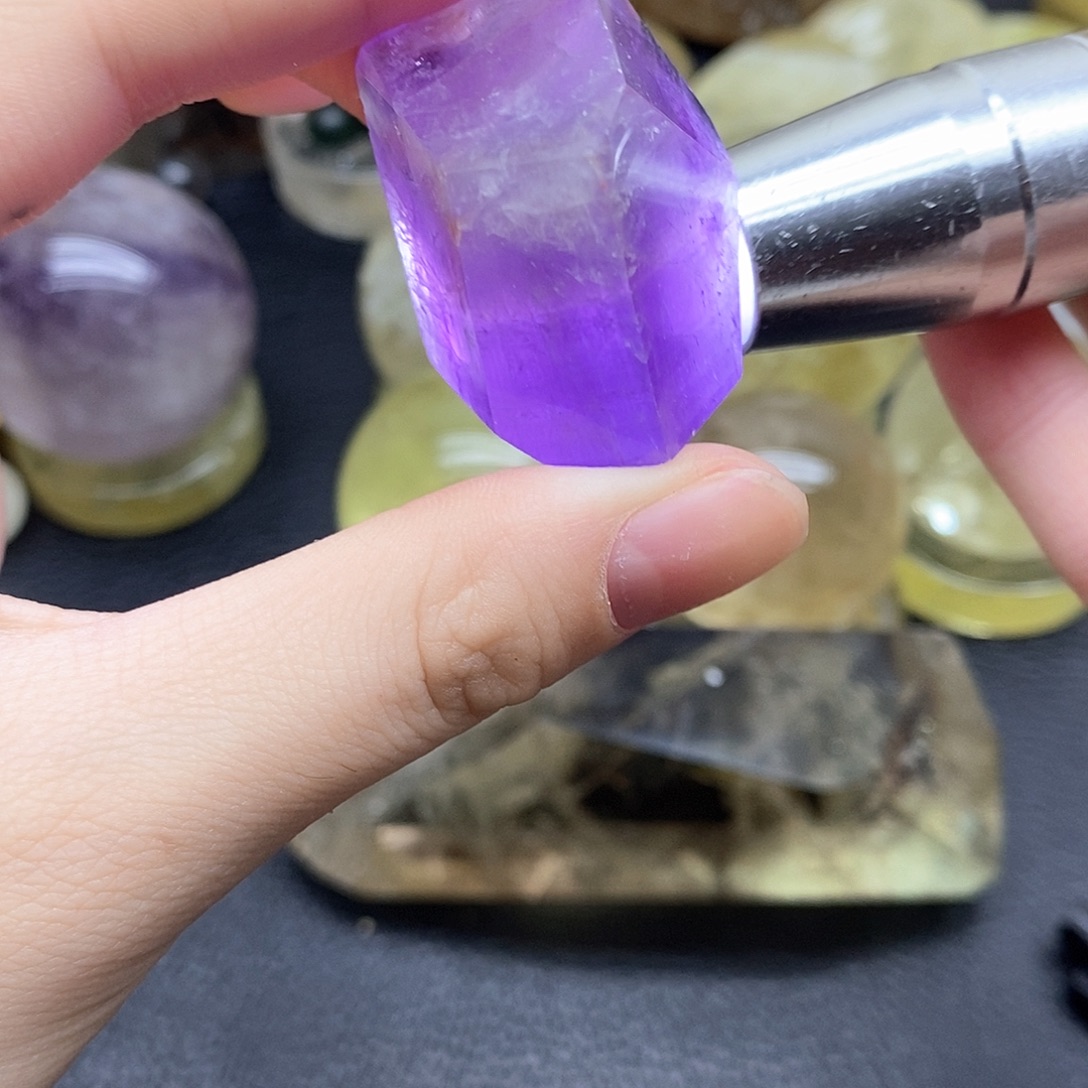 未镶嵌珠宝半成品水晶345水晶石