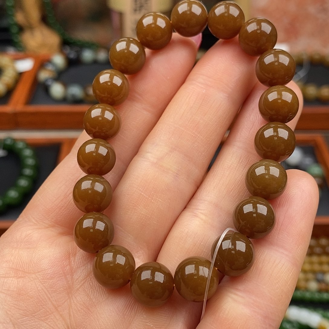 和田玉手链未镶嵌