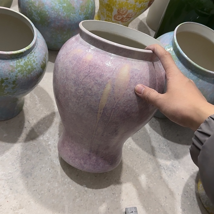 琉璃手工艺品微瑕有孔