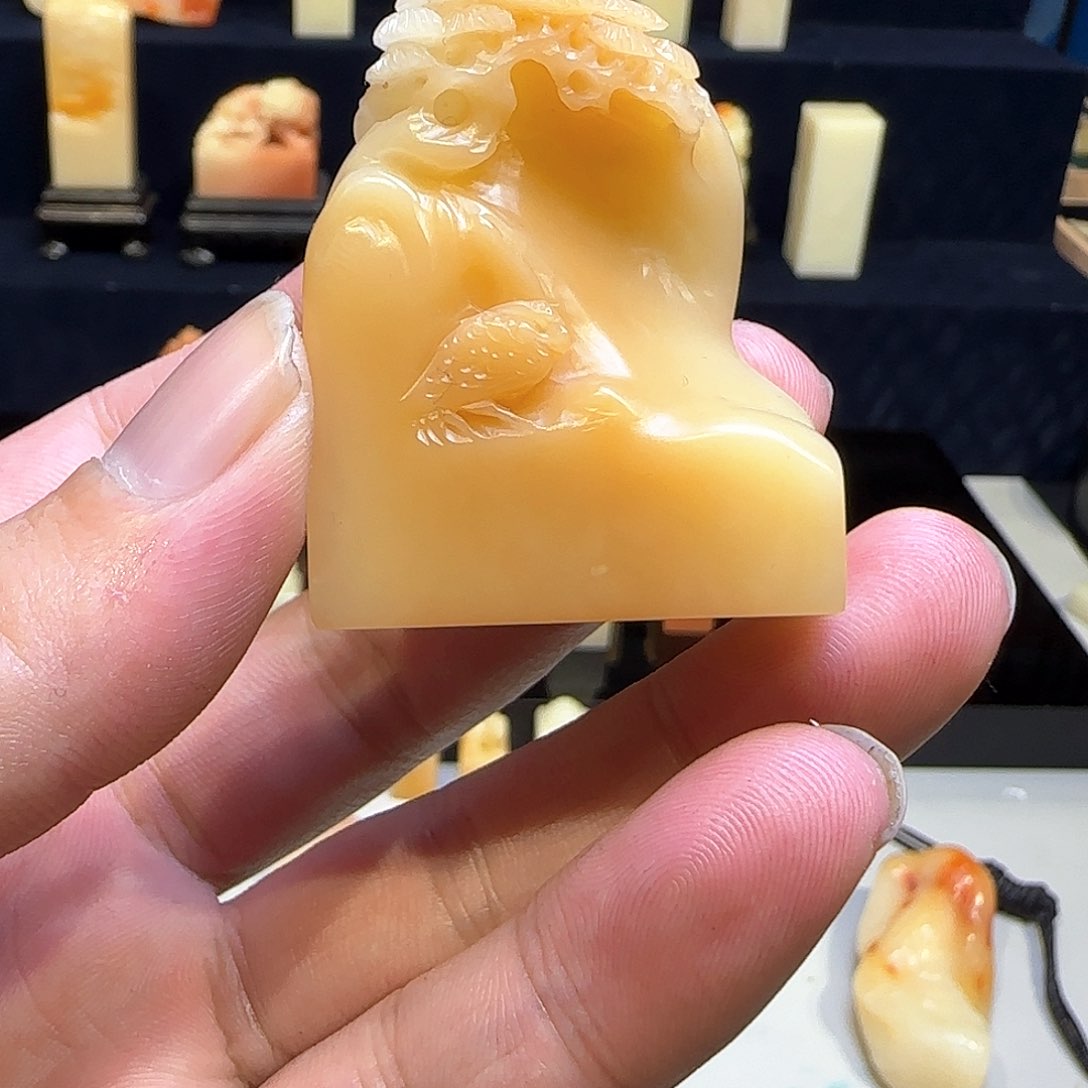 寿山石印石福建寿山芙蓉石印石章料