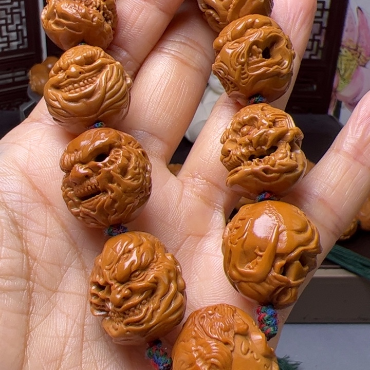 背***冲橄榄核手串/手链橄榄核