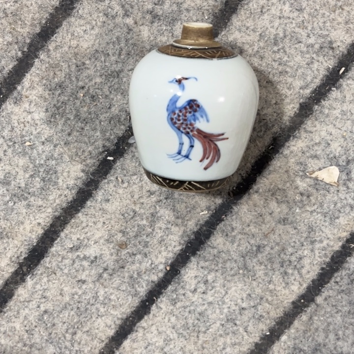 老***莫摆件陶景德镇陶瓷艺术品