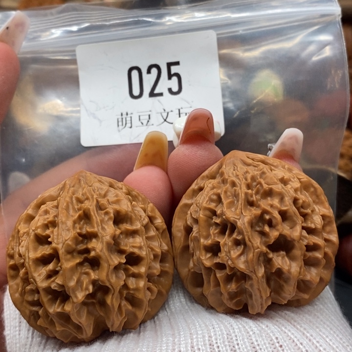 文玩核桃把件默认微瑕025秦岭核桃40