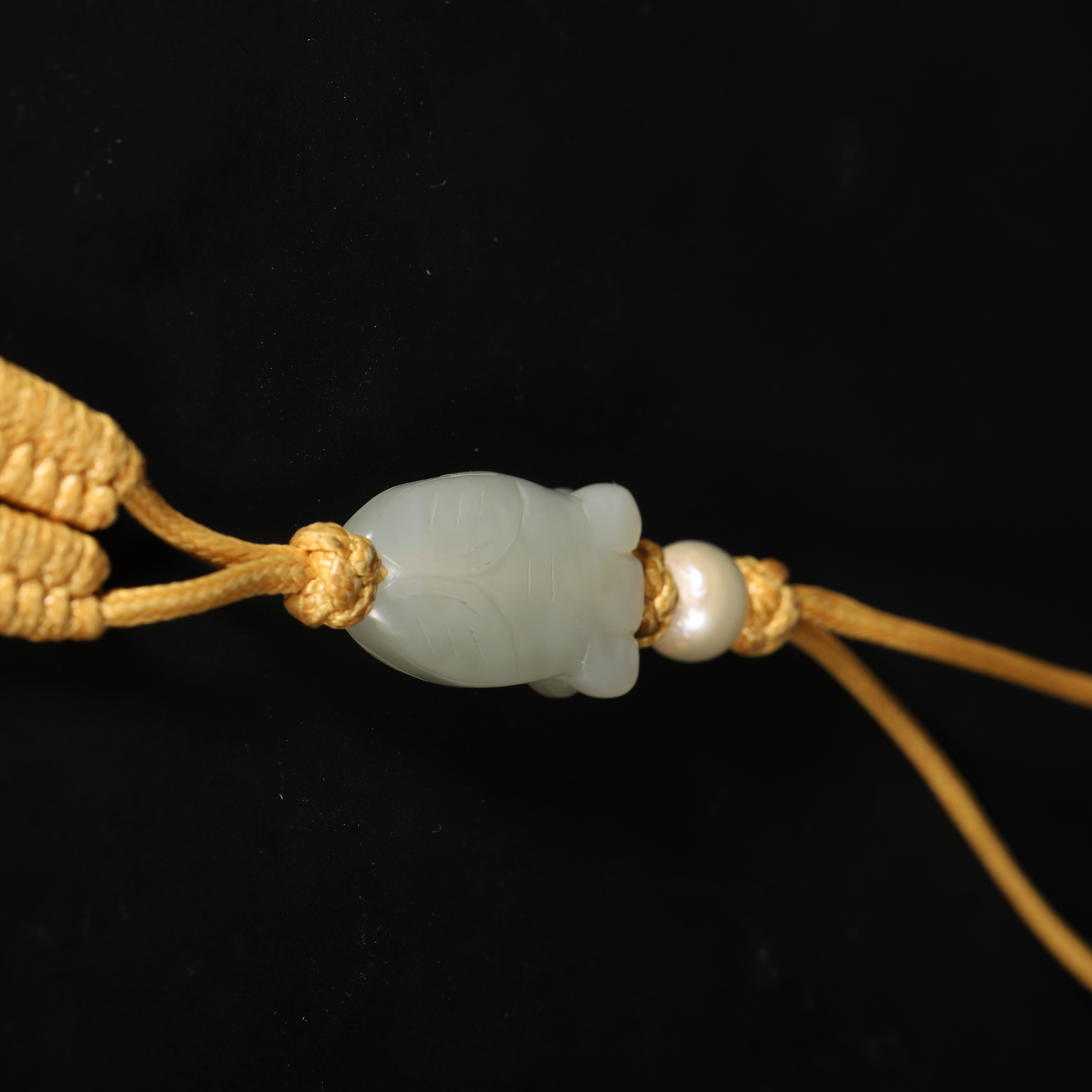 Lot05 清代玉蝉挂件