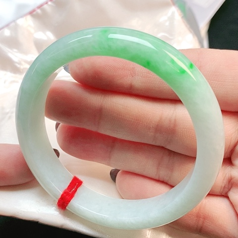 未镶嵌手镯翡翠正圈2554