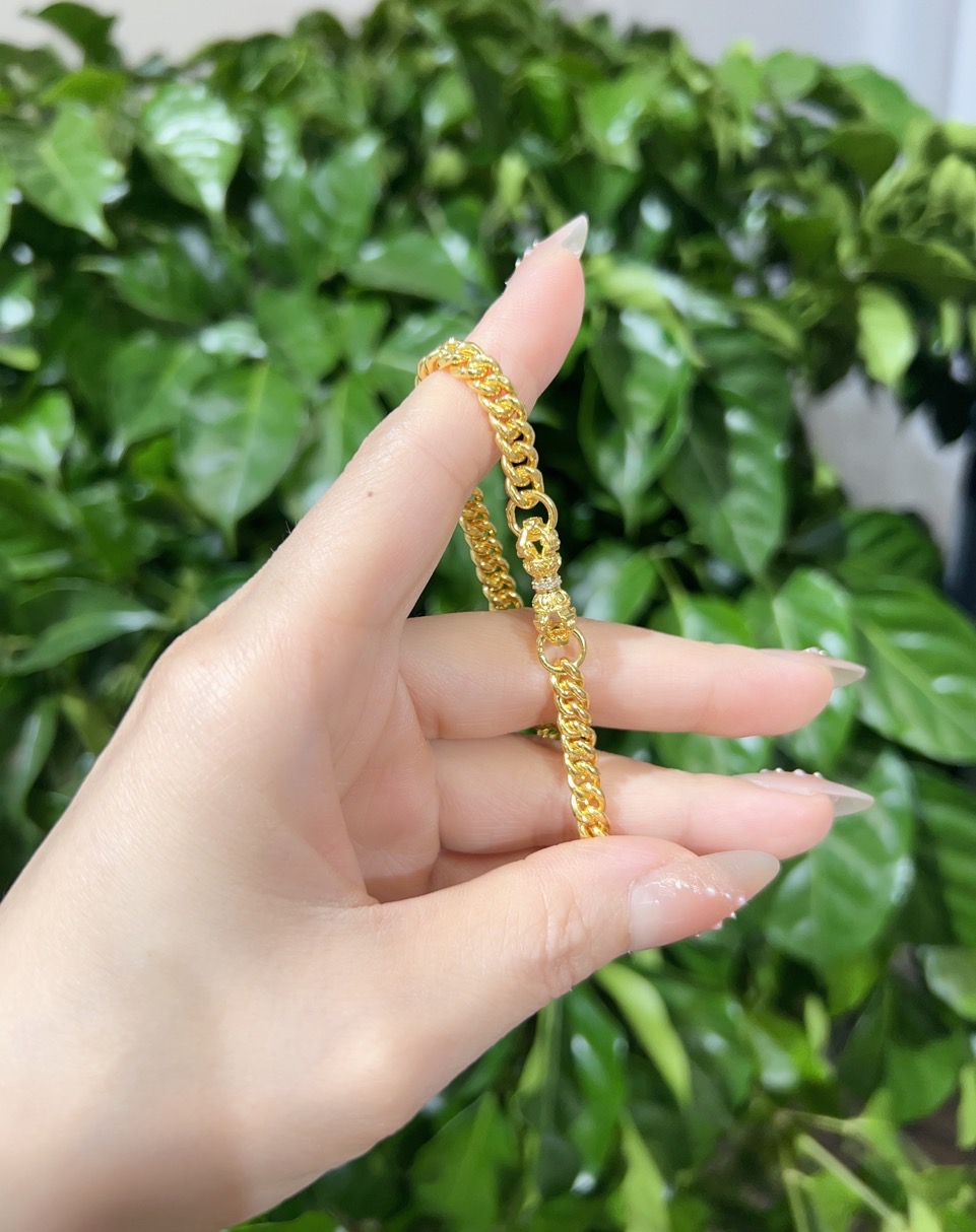 足银手链 老板霸气手链