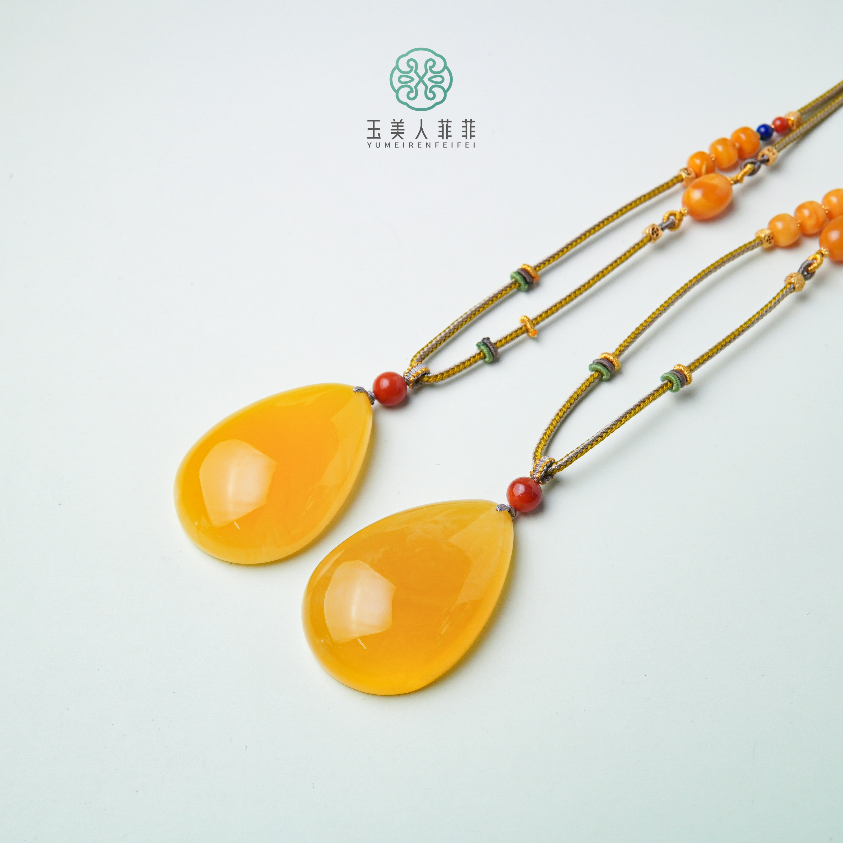 石惑珠宝·蜜蜡项链-多样性发一
