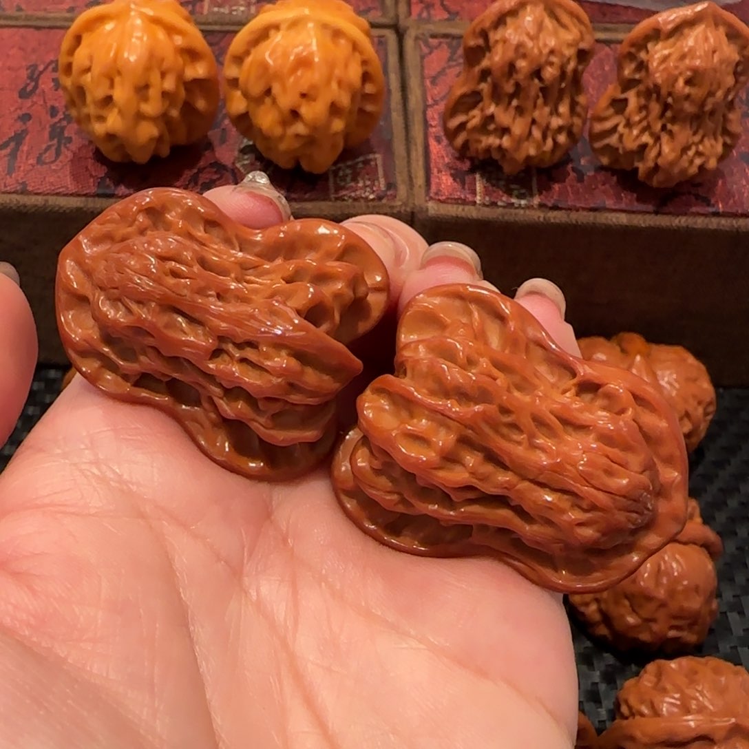 桃核吊坠盘山葫芦33精品