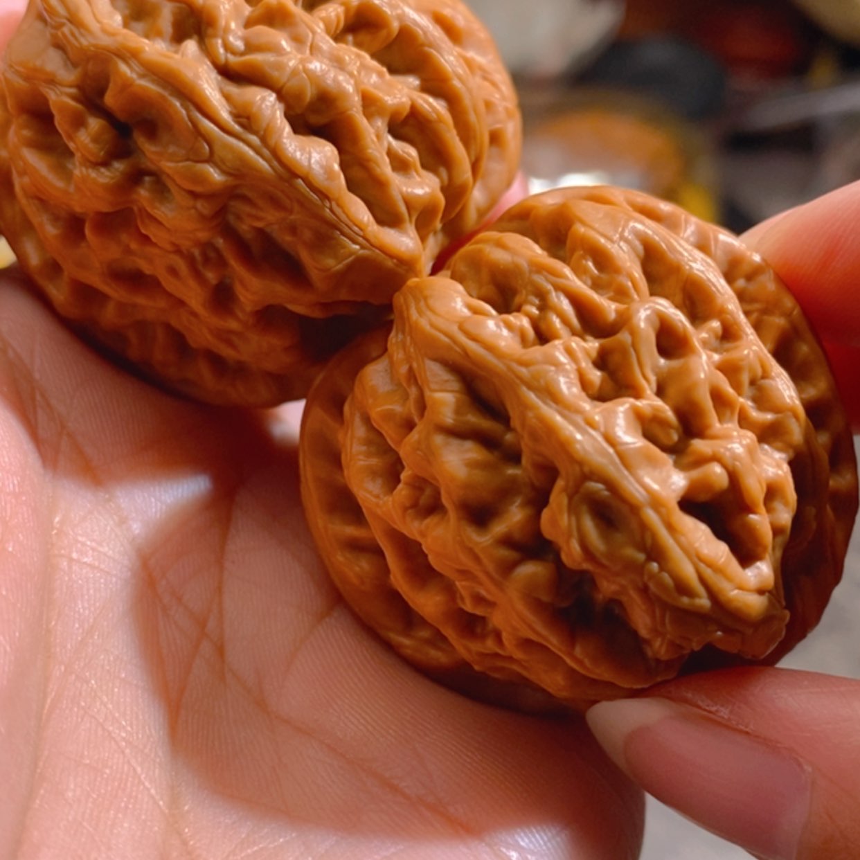 【闪购商品】吊坠文玩核桃刘*福锦鲤