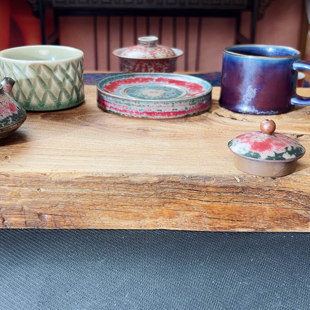 摆件塞**火钧瓷艺术作品