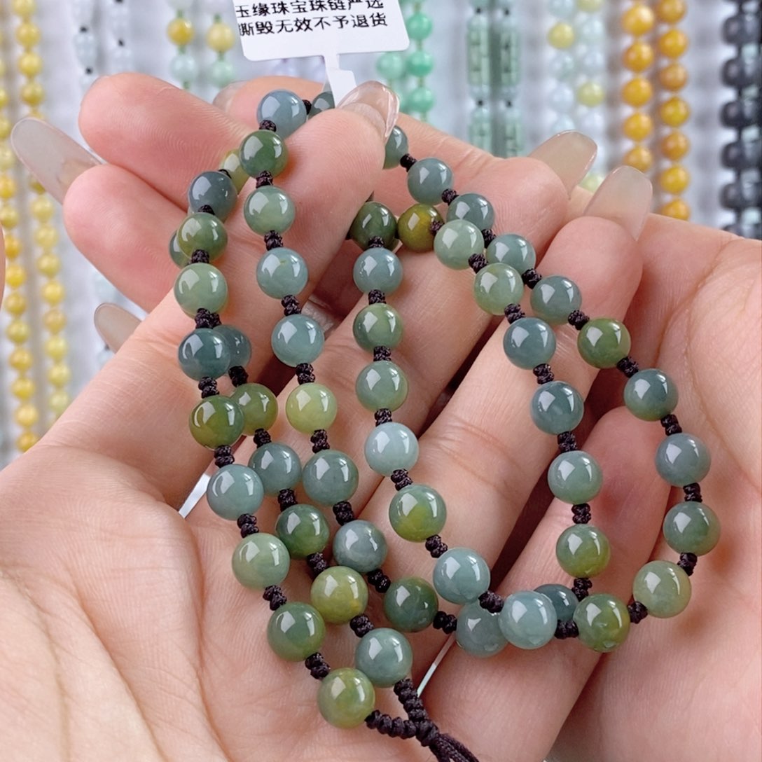 翡翠颈饰未镶嵌工***3