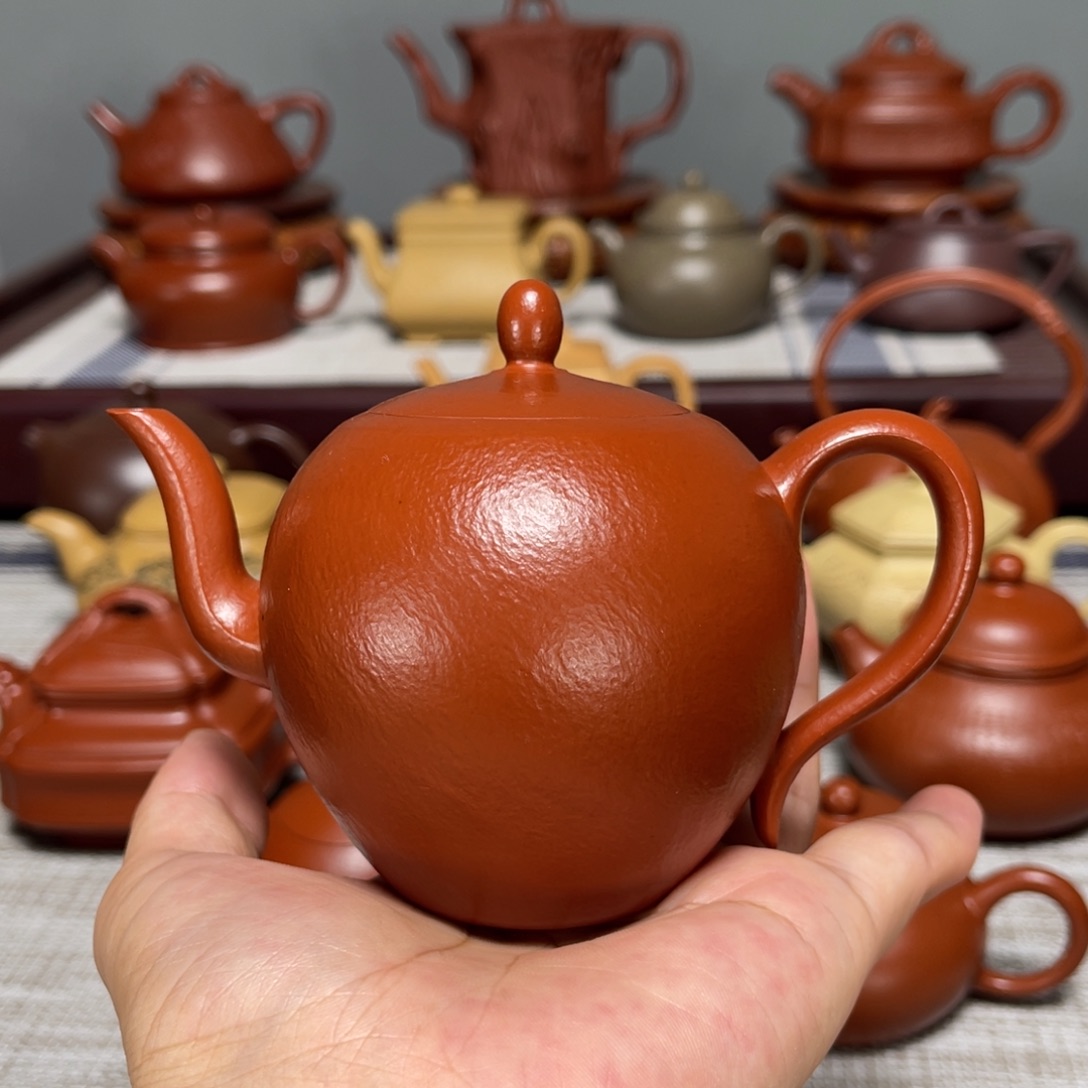 茶壶紫砂全手工制作