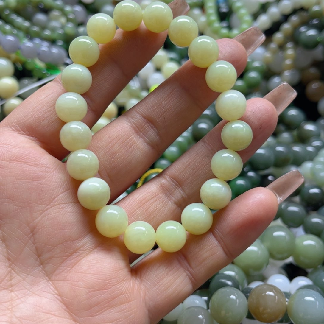 和田玉手链未镶嵌