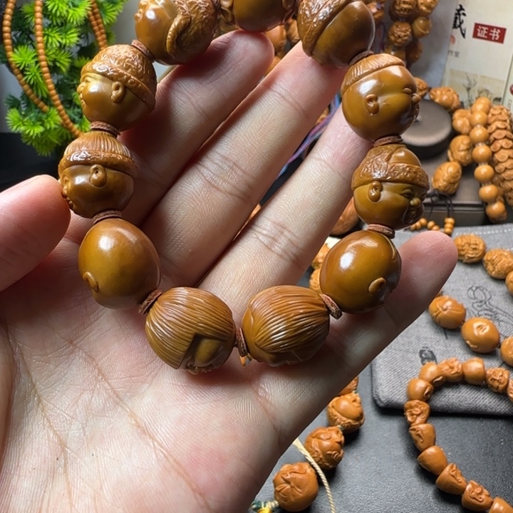 橄榄核手串/手链童趣