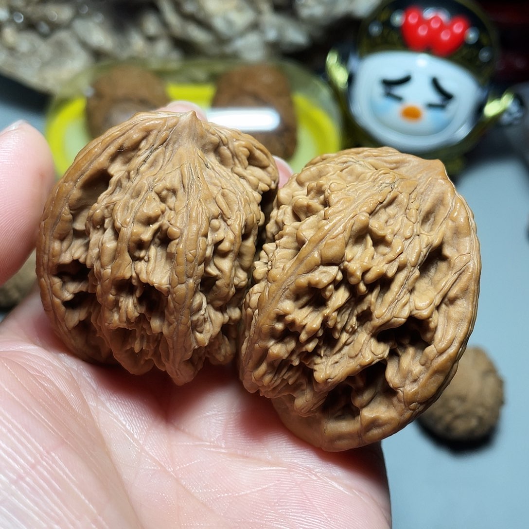 核桃手串/手链精品麦虎半壁连