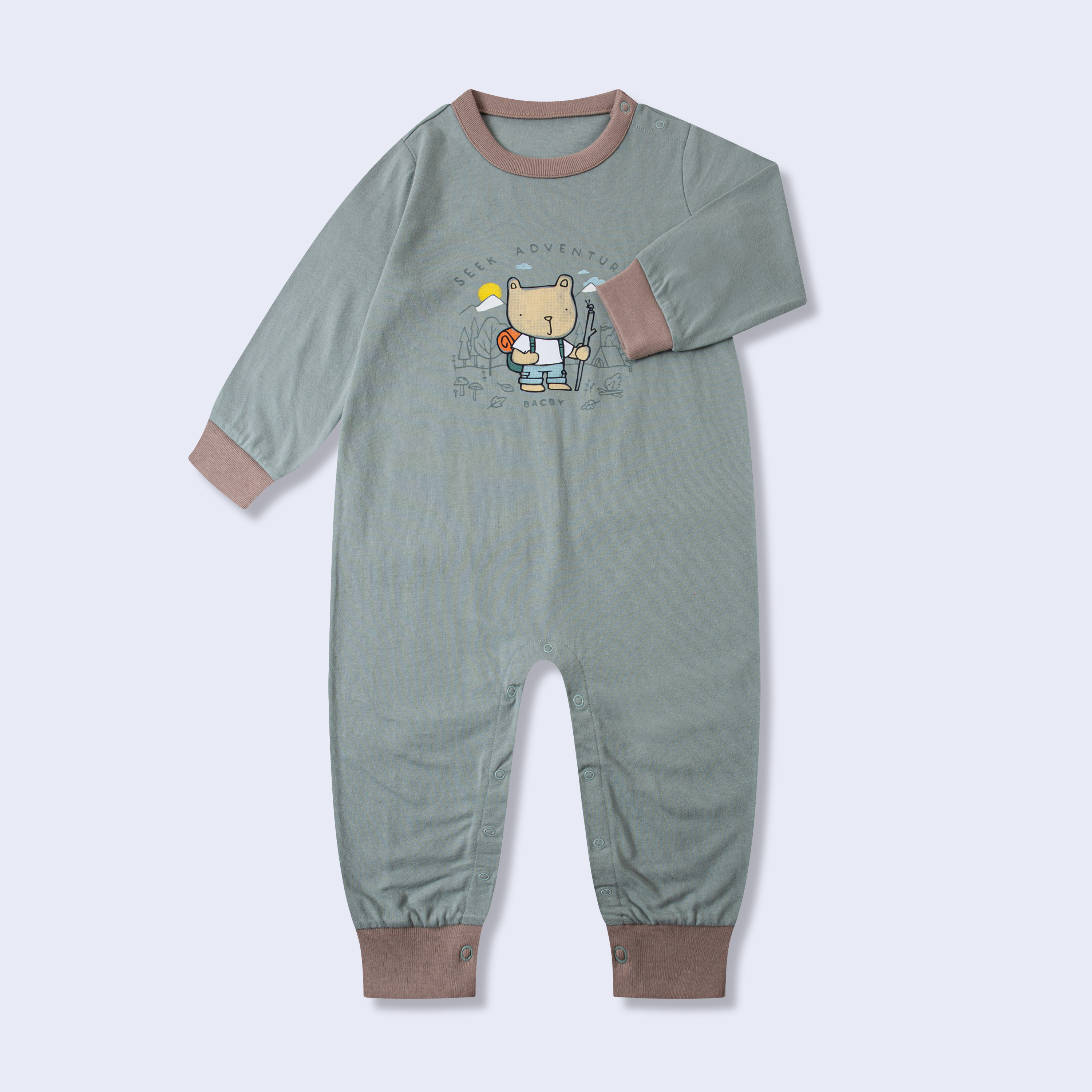 双11男女宝春夏薄款连体服24SS019