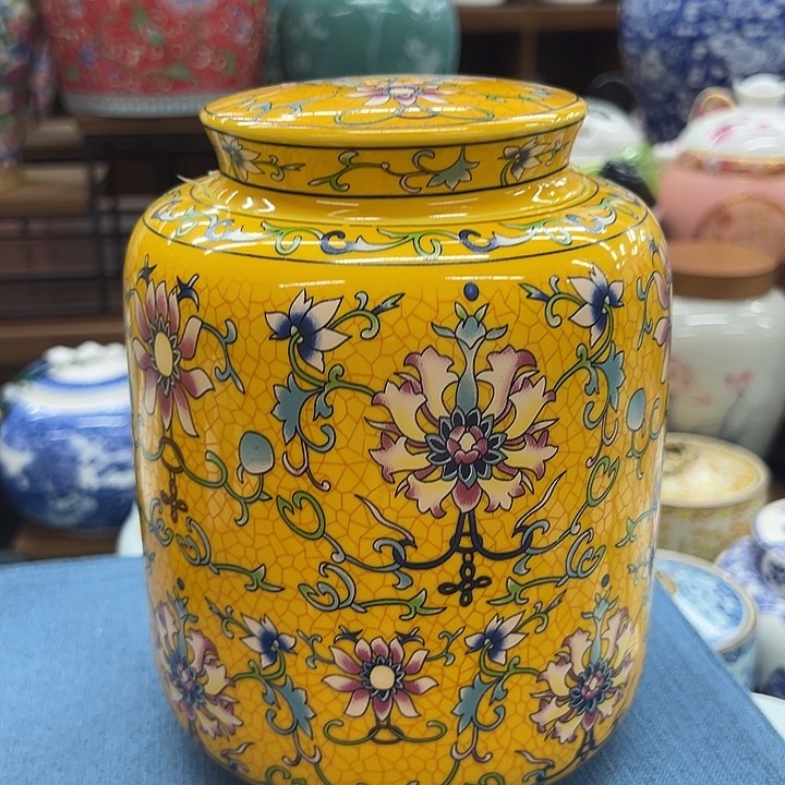 瓷片茶叶罐茶叶罐