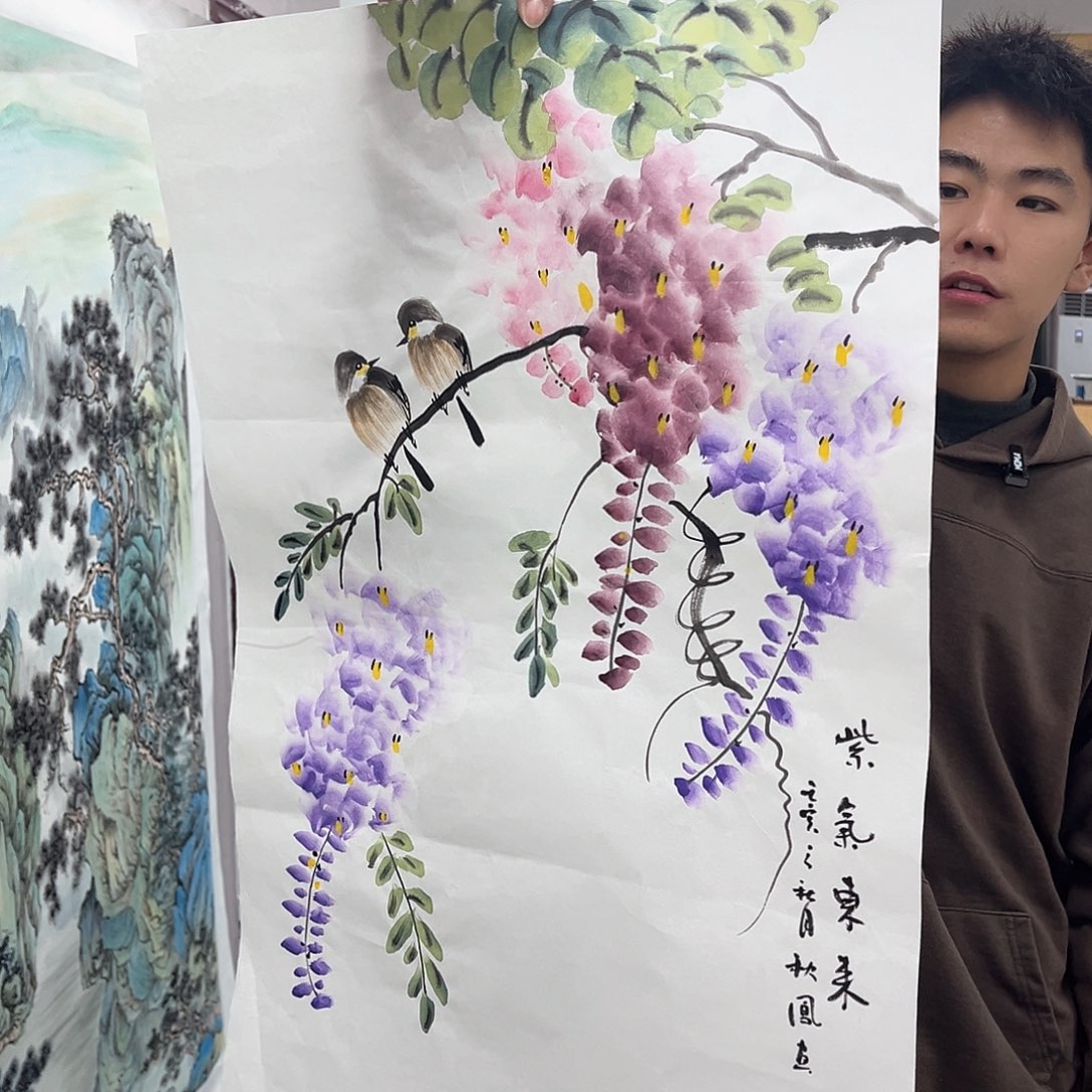 国画宣纸国画作品纯手绘