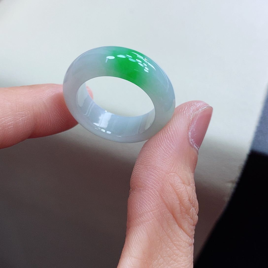 未镶嵌戒指翡翠20号