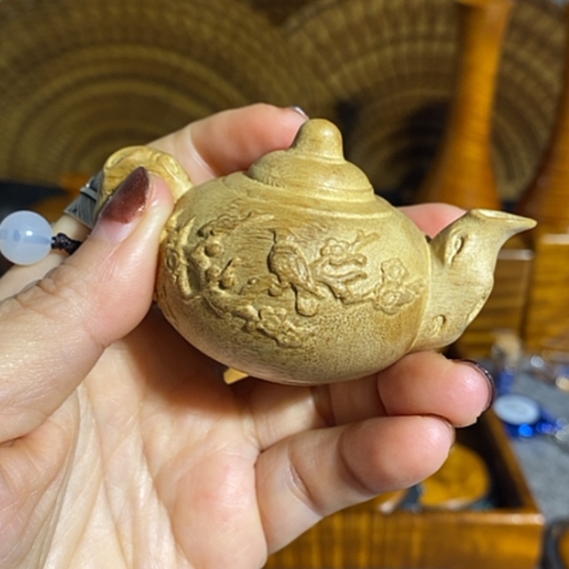 【闪购商品】金丝楠金丝楠木手把件