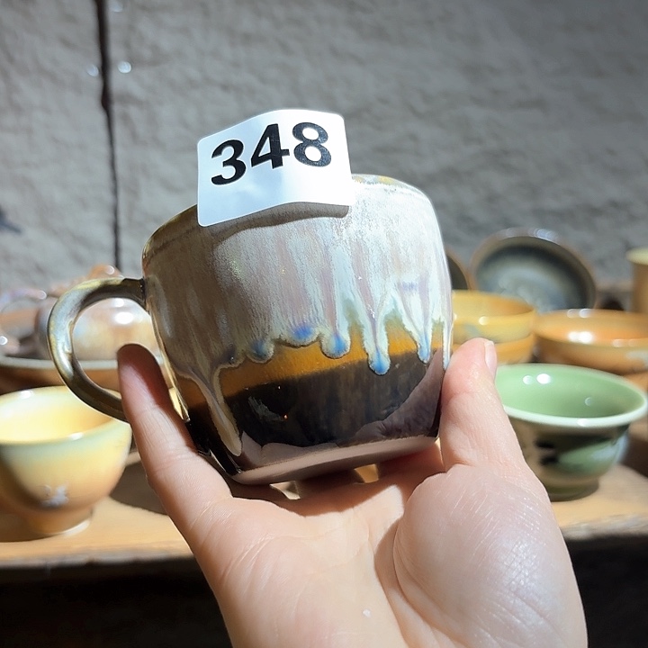 等烟雨陶瓷手作杯子348