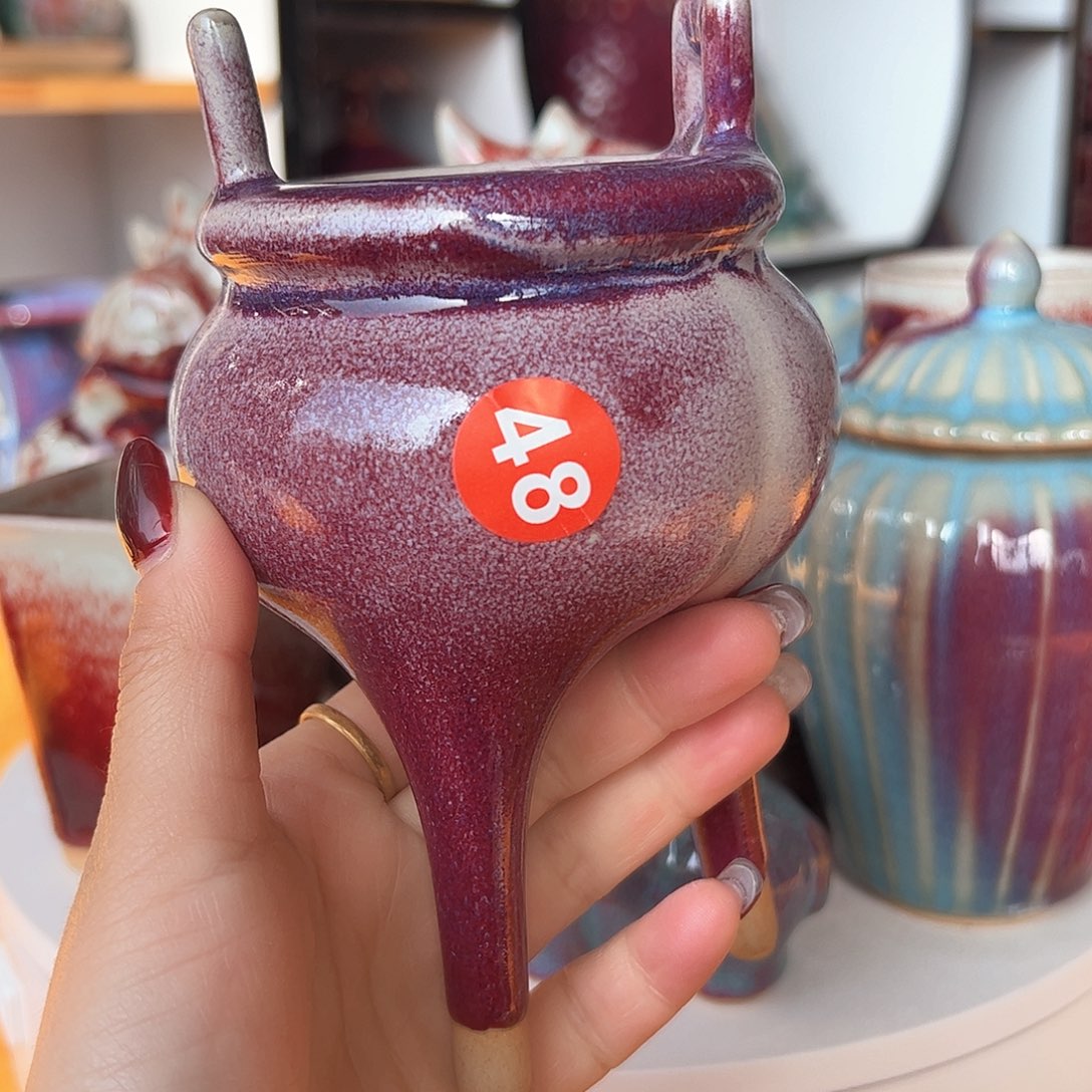 摆件郑家钧窑摆件