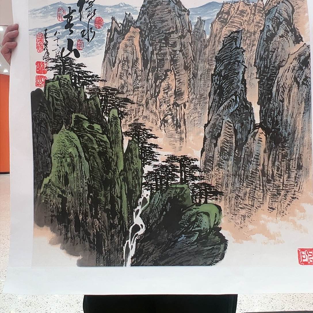 国画王秀峰先生备案 展出作品