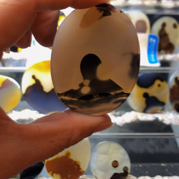 合金玛瑙/玉髓珠宝奇石120