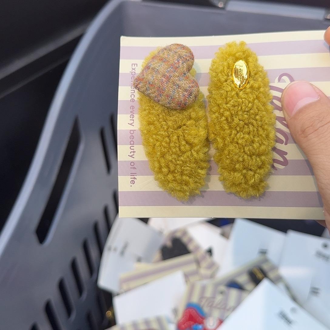 皮质非金属掰掰夹1000