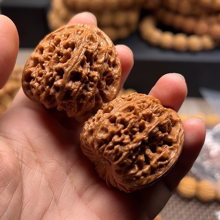 文玩核桃把件42丑疆