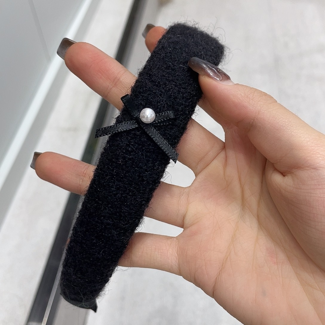 硅胶非金属泡菜黑发箍