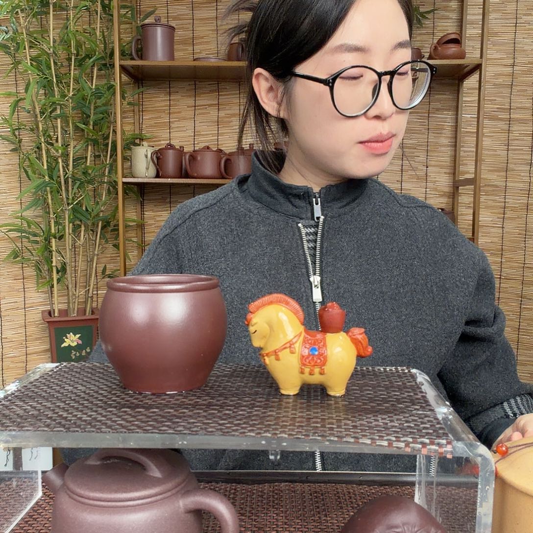 *****紫砂茶壶原矿紫砂马有财